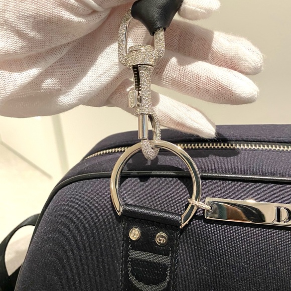 DUO ⚡️Dior Hardcore by Galliano cloth handbag with coordinated wallet (2003) - Picture 6 of 15